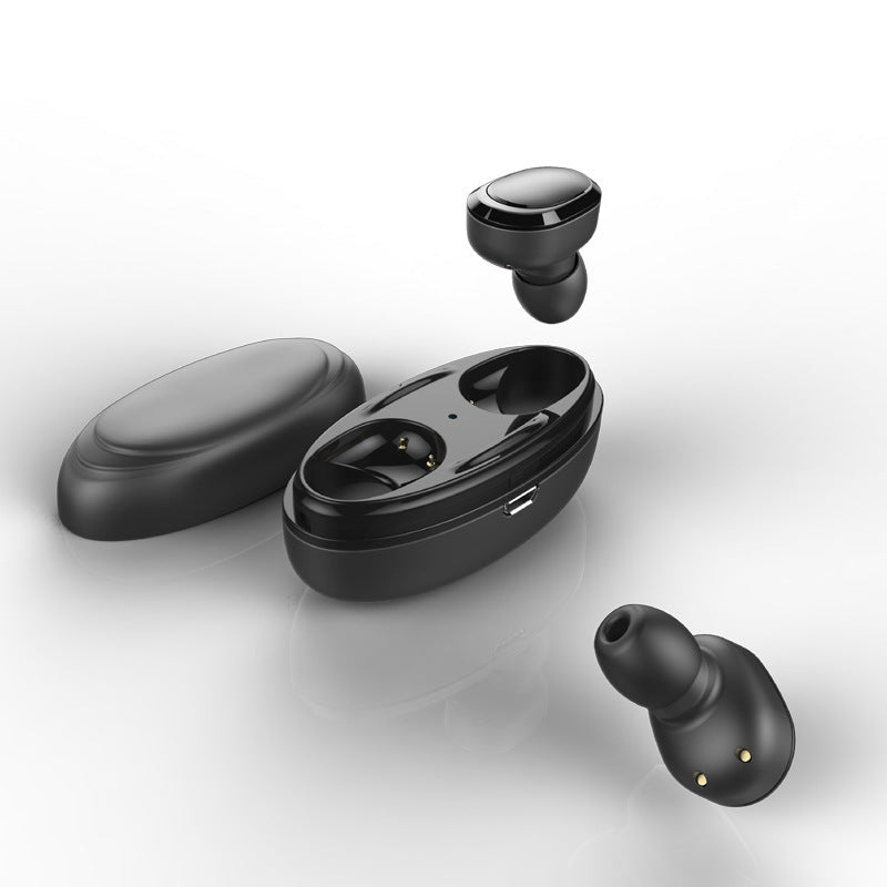 Compatible with Apple, T12 TWS Bluetooth Earphone Mini Headset Double Wireless Earbuds Cordless Headphones Stereo Music Earpieces For iPhone 8 8 Plus